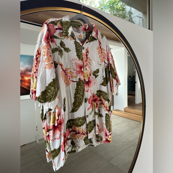 Men’s Short Sleeve Button Down Hawaiian Aloha Shirt - Picture 3 of 7